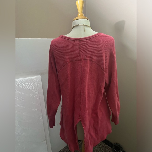 We the Free Small Pink Long Sleeve Top C - Picture 5 of 5